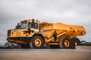 mining truck on an Australian mine site